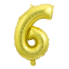 Balão Número Metalizado Dourado - Imagem 6